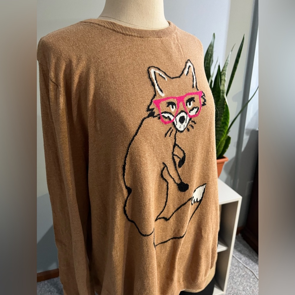 Old navy foxy nerd sweater